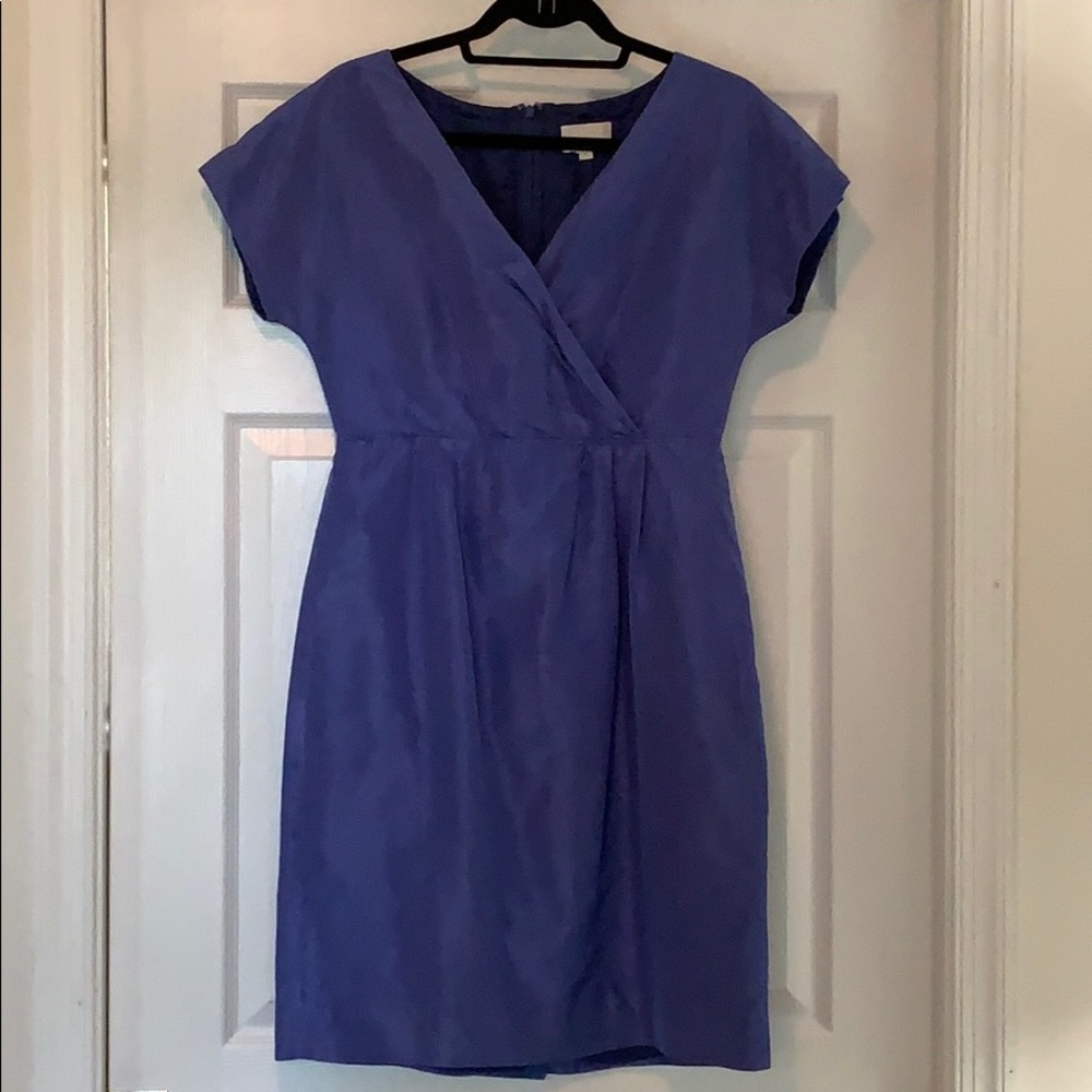 J Crew Blue Cocktail Dress 8